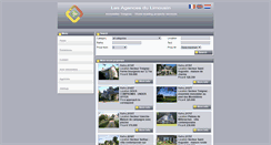Desktop Screenshot of lesagencesdulimousin.com